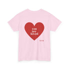 Printify T-Shirt You are Loved Heart Tee