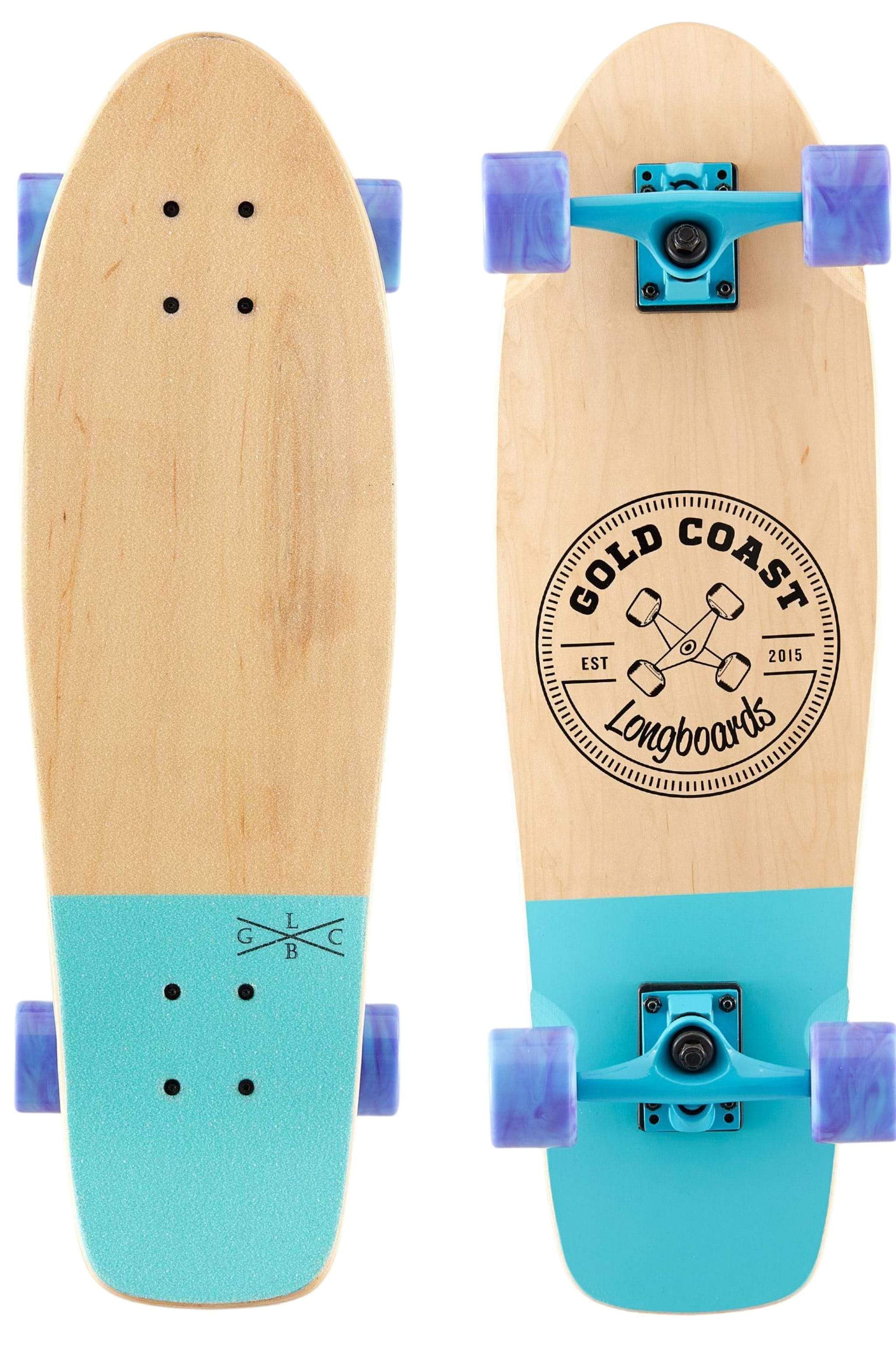 Gold Coast Longboards Cruiser Skateboard Cruiser Skateboard - Dip Blue | Gold Coast Longboards