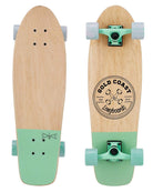 Gold Coast Longboards Cruiser Skateboard Cruiser Skateboard - Pastel Green Dip | Gold Coast Longboards