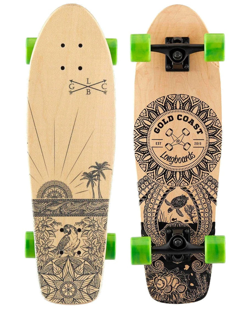 Gold Coast Longboards Cruiser Skateboard Cruiser Skateboard - Wanderlust Edition | Gold Coast Longboards