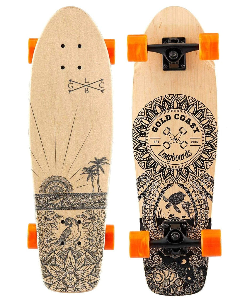 Gold Coast Longboards Cruiser Skateboard Cruiser Skateboard - Wanderlust Edition | Gold Coast Longboards
