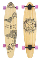 Gold Coast Longboards Longboard Pink Swirl Kicktail Longboard - Wanderlust Edition | Gold Coast Longboards