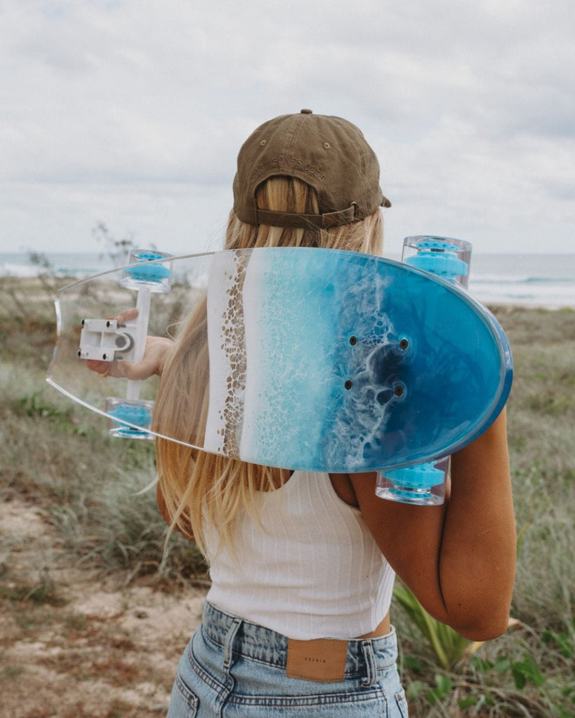 Gold Coast Longboards Cruiser Skateboard Ocean - Cruiser Skateboard