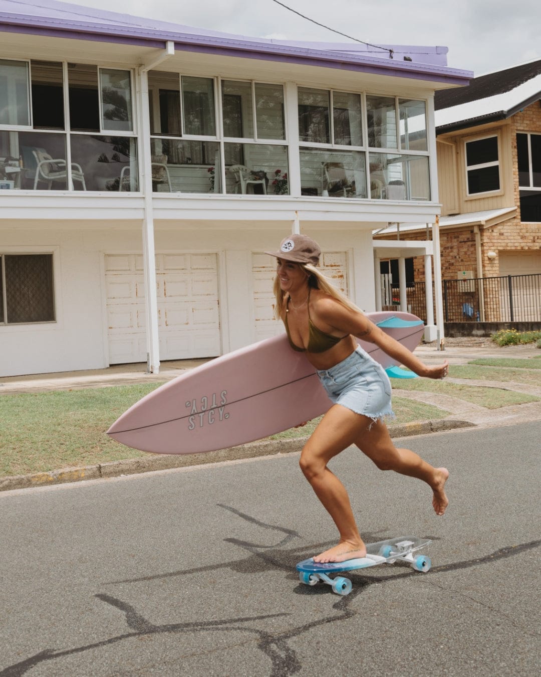 Gold Coast Longboards Cruiser Skateboard Ocean - Cruiser Skateboard