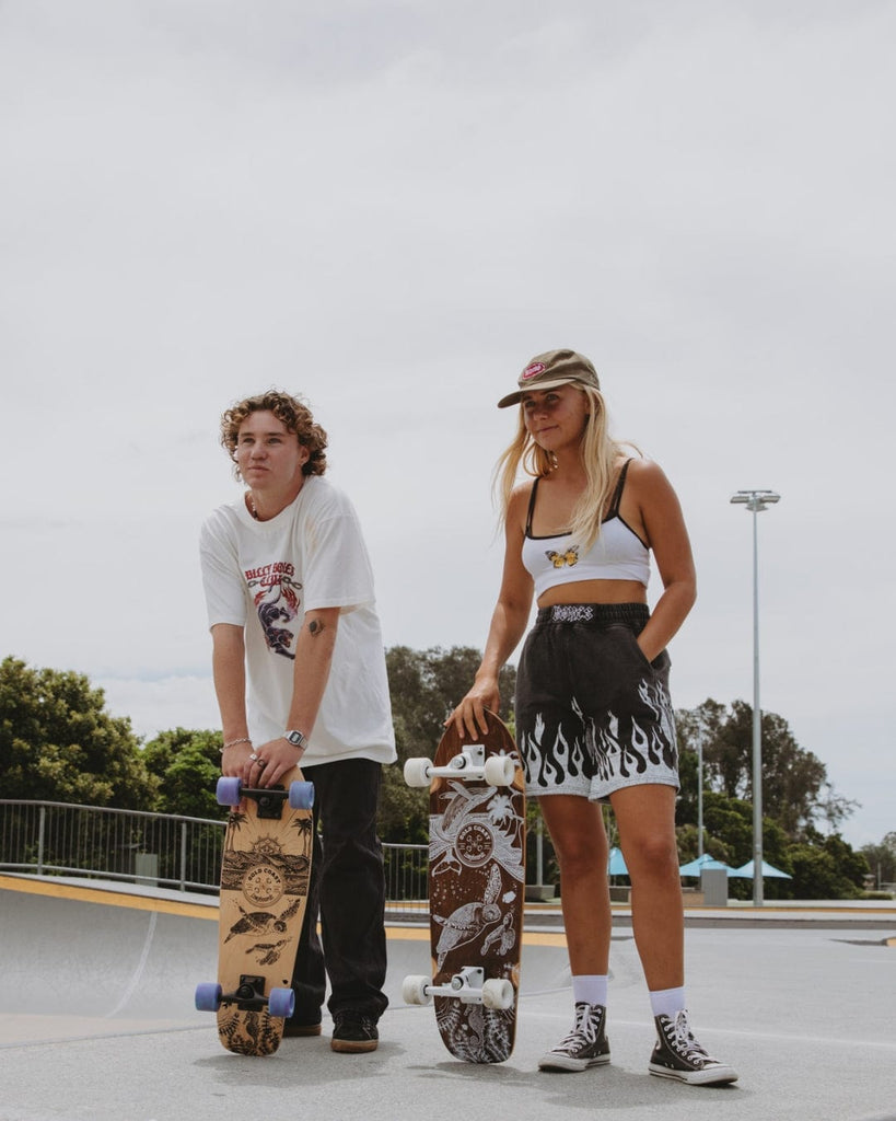 Gold Coast Longboards Surf Skateboard Surf Skate Skateboard 32" - Wanderlust Edition | Gold Coast Longboards