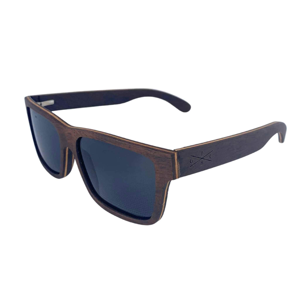 Gold Coast Longboards Sunglasses Coolie - Chocolate Brown - Recycled Skateboard Sunglasses
